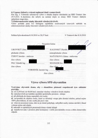 2/2-zápis č. 2010-07 ze dne 8.10.2010